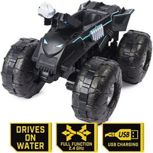 ماشین کنترلی بتمن Batmobile Batman با مقیاس 1:15مدل Spin Master - DC Comics - The Batman All-terrain Batmobile R/C 1:15 Scale _اسباب بازی